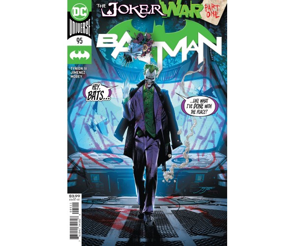 Batman Vol 3 #95 Cover A Regular Jorge Jimenez Cover (Joker War Tie-In)