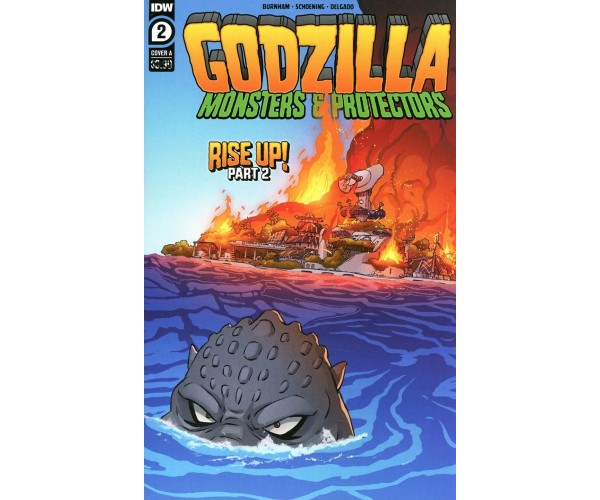 Godzilla Monsters & Protectors #2 Cover A Regular Dan Schoening Cover