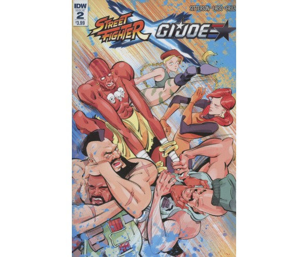 Street Fighter x GI Joe #2 Cover A Regular Kagan McLeod Cover