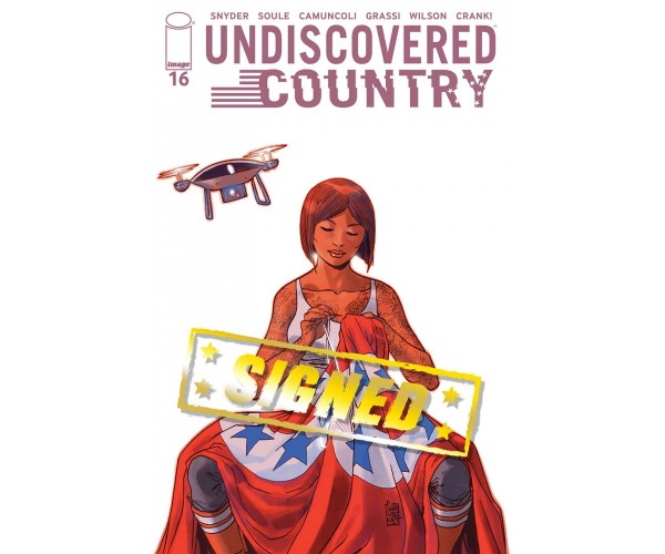 Undiscovered Country #16 Cover C Regular Giuseppe Camuncoli Cover Signed By Scott Snyder & Charles Soule