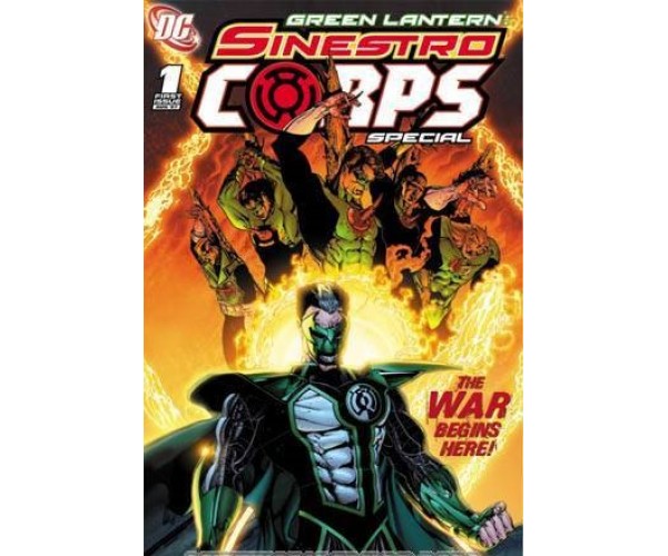 Green Lantern Sinestro Corps Special #1 Cover B 2nd Ptg (Sinestro Corps War Part 1)