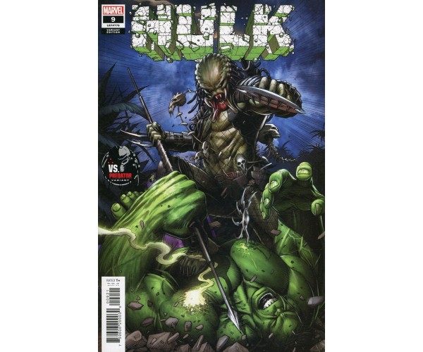 Hulk Vol 5 #9 Cover C Variant Dale Keown Predator Cover