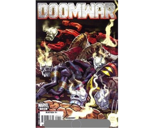 Doomwar #1 1st Ptg Regular John Romita Jr Cover