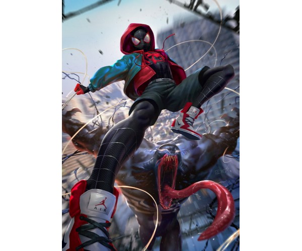 Постер Marvel's Spider-Man: Miles Morales 02