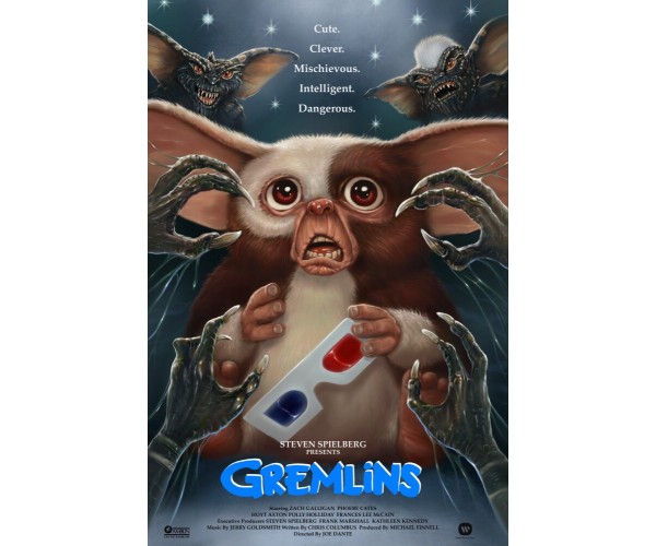 Постер Гремліни Gremlins A3 01