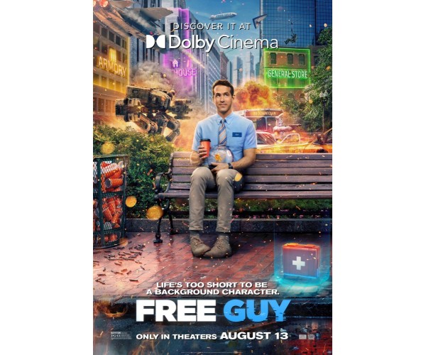 Постер Персонаж Free Guy A3 02